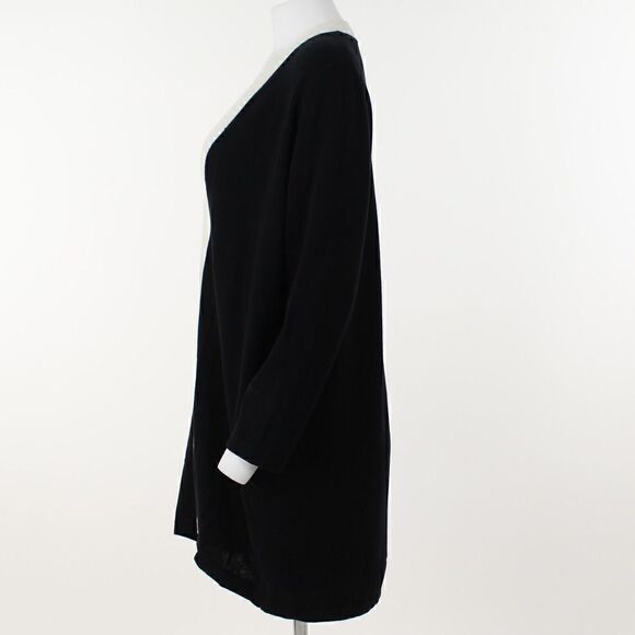 Kasper Open-Front Cardigan Jacket  - Picture 3 of 5